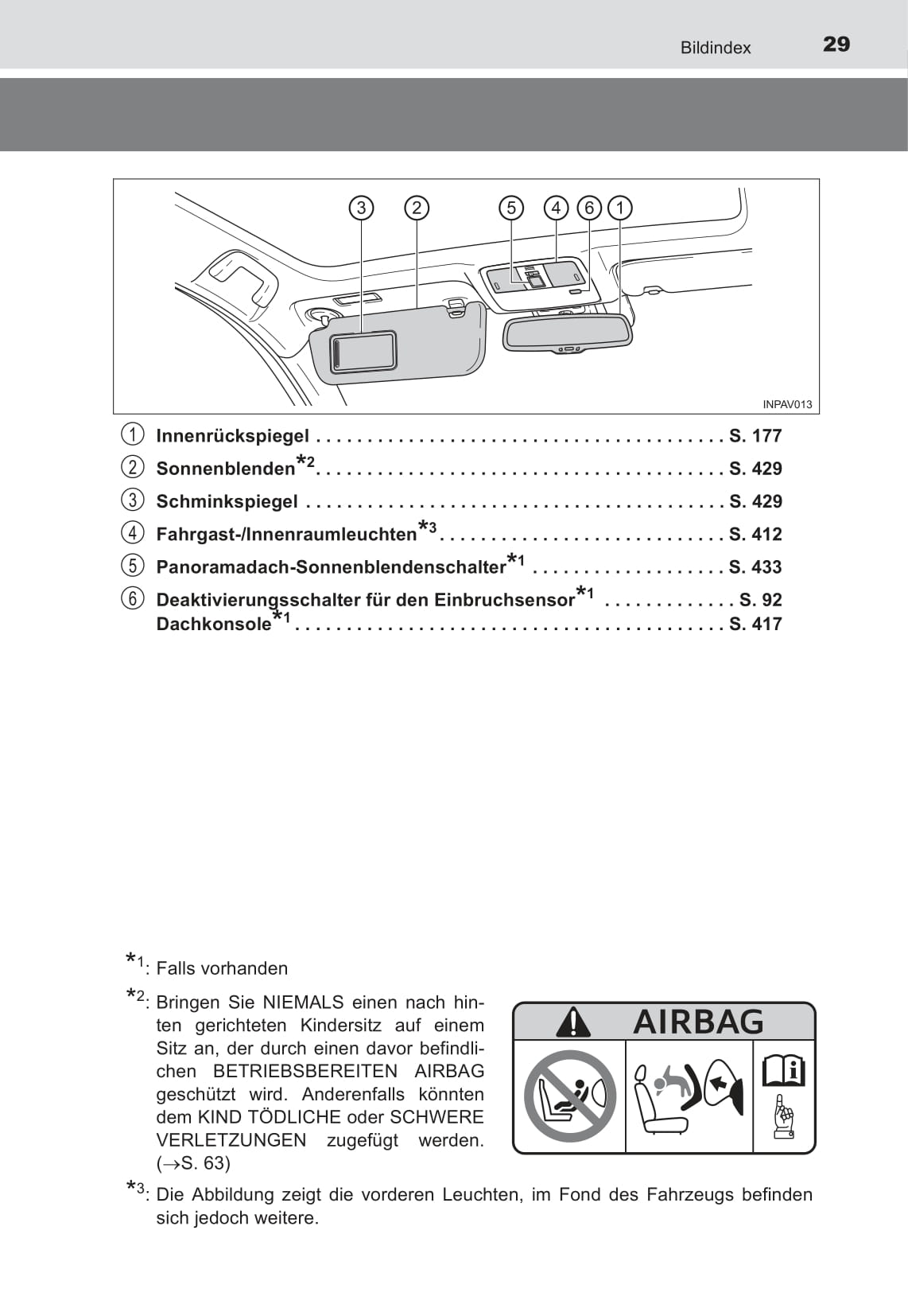 2016 Toyota Avensis Owner's Manual | German