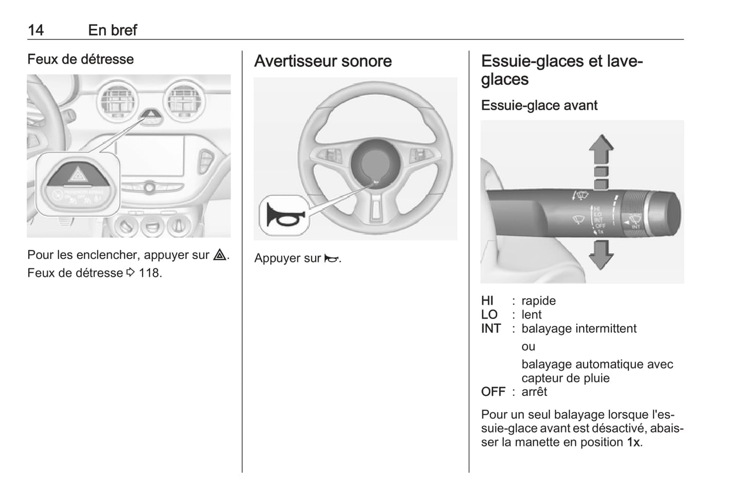 2016 Opel Adam Gebruikershandleiding | Frans