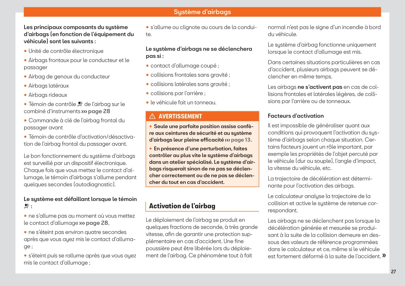 2020-2023 Seat Ateca Bedienungsanleitung | Französisch