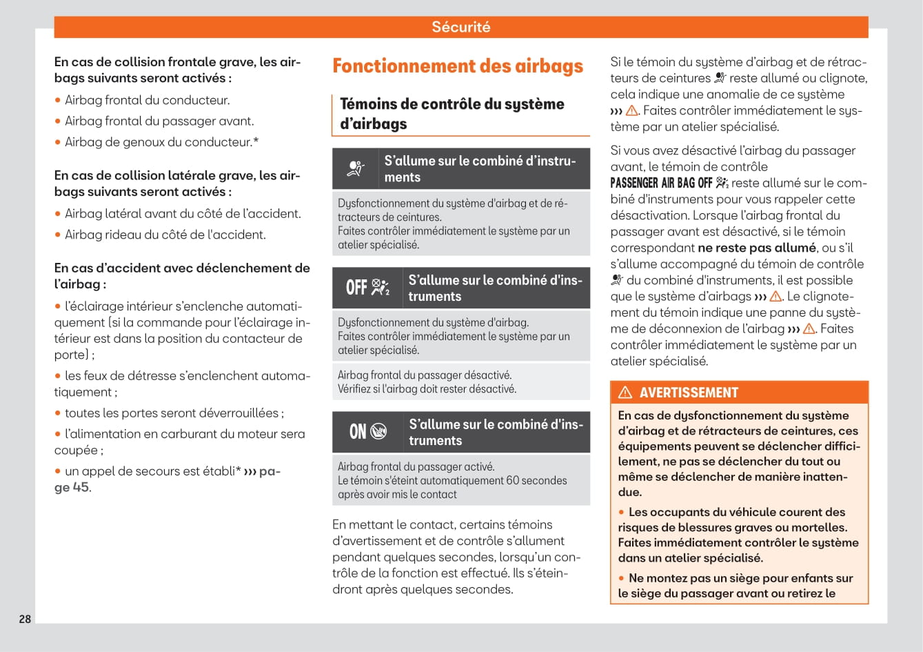 2020-2023 Seat Ateca Bedienungsanleitung | Französisch