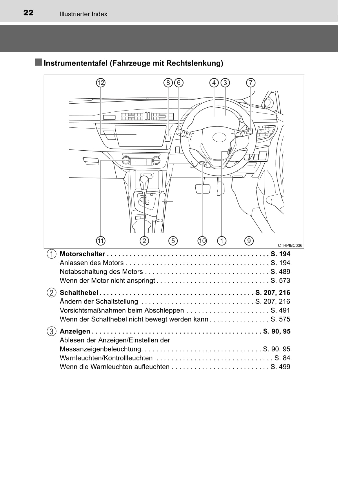 2015-2016 Toyota Corolla Owner's Manual | German