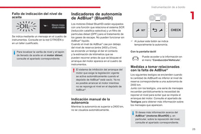 2018-2020 Citroën Jumpy/Dispatch/SpaceTourer Owner's Manual | Spanish