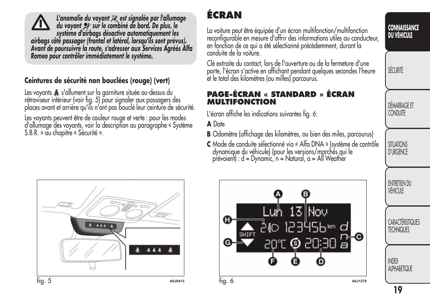 2008-2014 Alfa Romeo MiTo Manuel du propriétaire | Français