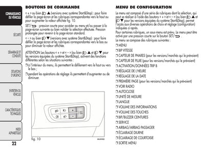 2008-2014 Alfa Romeo MiTo Manuel du propriétaire | Français