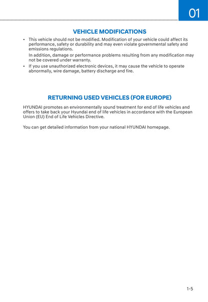 2021-2022 Hyundai Ioniq Electric Gebruikershandleiding | Engels