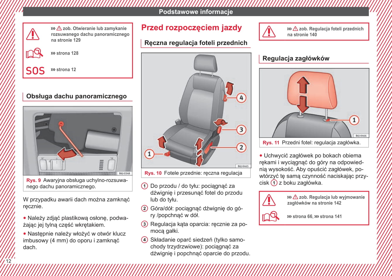 2016-2017 Seat Ibiza Owner's Manual | Polish