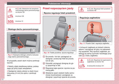 2016-2017 Seat Ibiza Owner's Manual | Polish