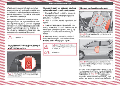 2016-2017 Seat Ibiza Owner's Manual | Polish