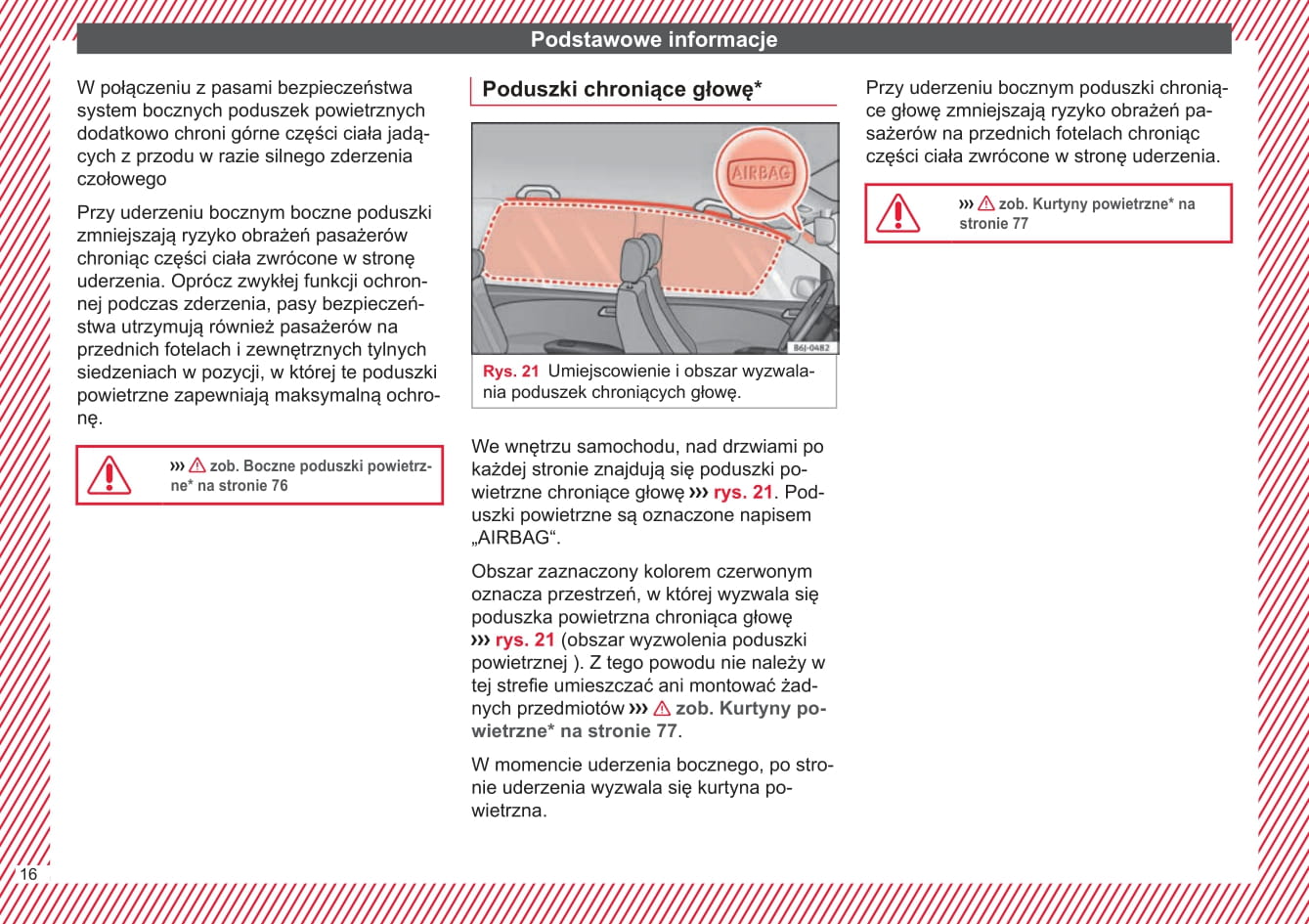 2016-2017 Seat Ibiza Owner's Manual | Polish