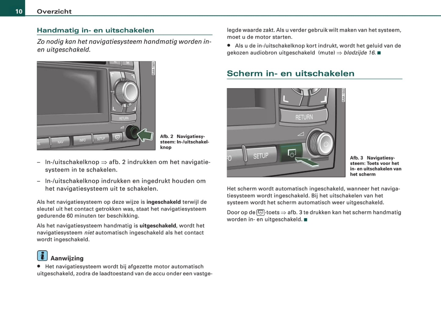 Audi Navigatiesysteem BNS 5.0 Handleiding