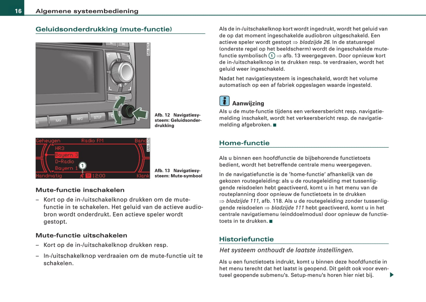 Audi Navigatiesysteem BNS 5.0 Handleiding