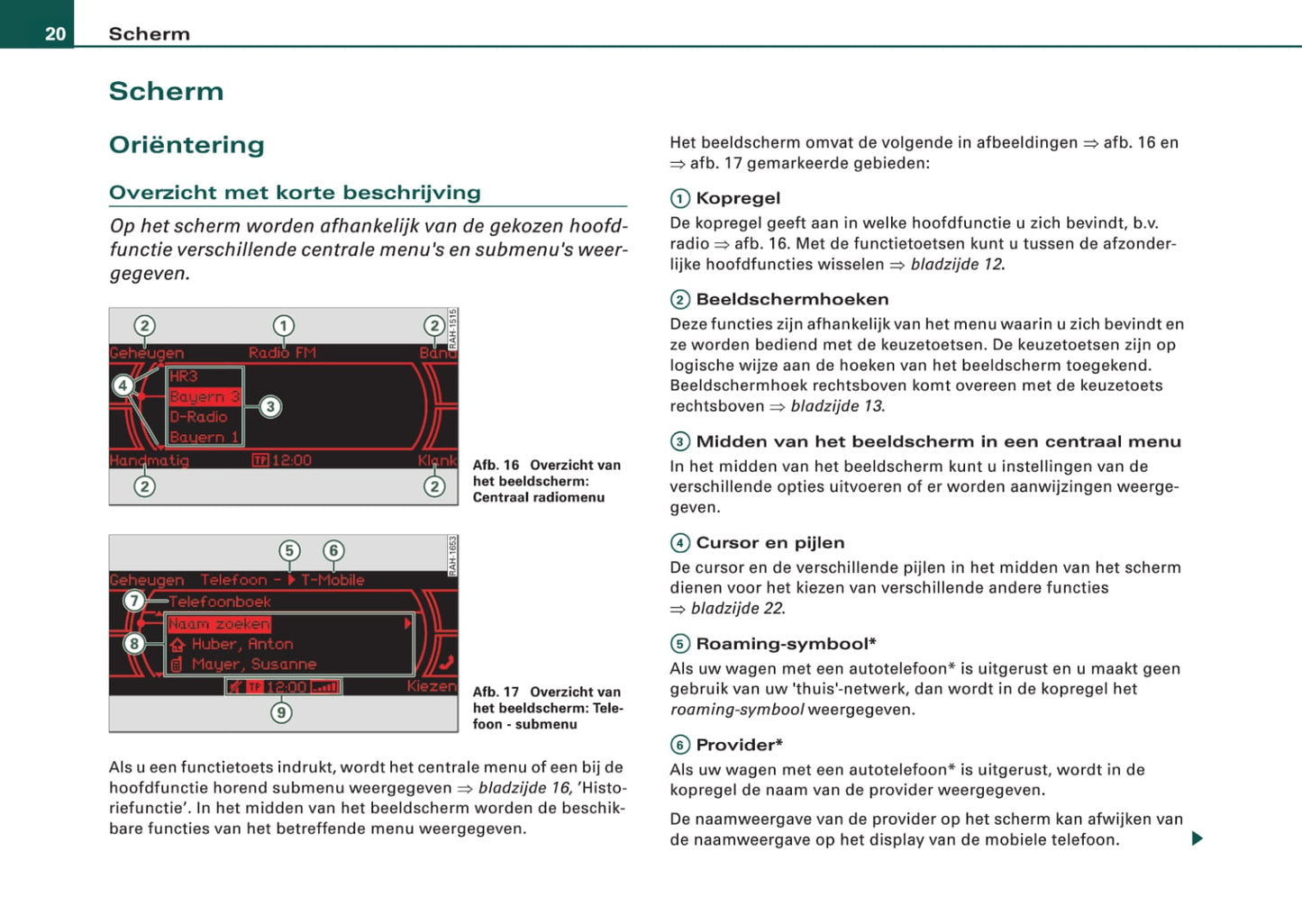 Audi Navigatiesysteem BNS 5.0 Handleiding