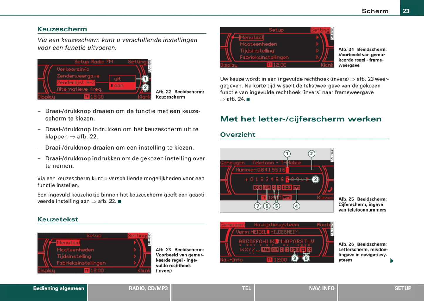 Audi Navigatiesysteem BNS 5.0 Handleiding