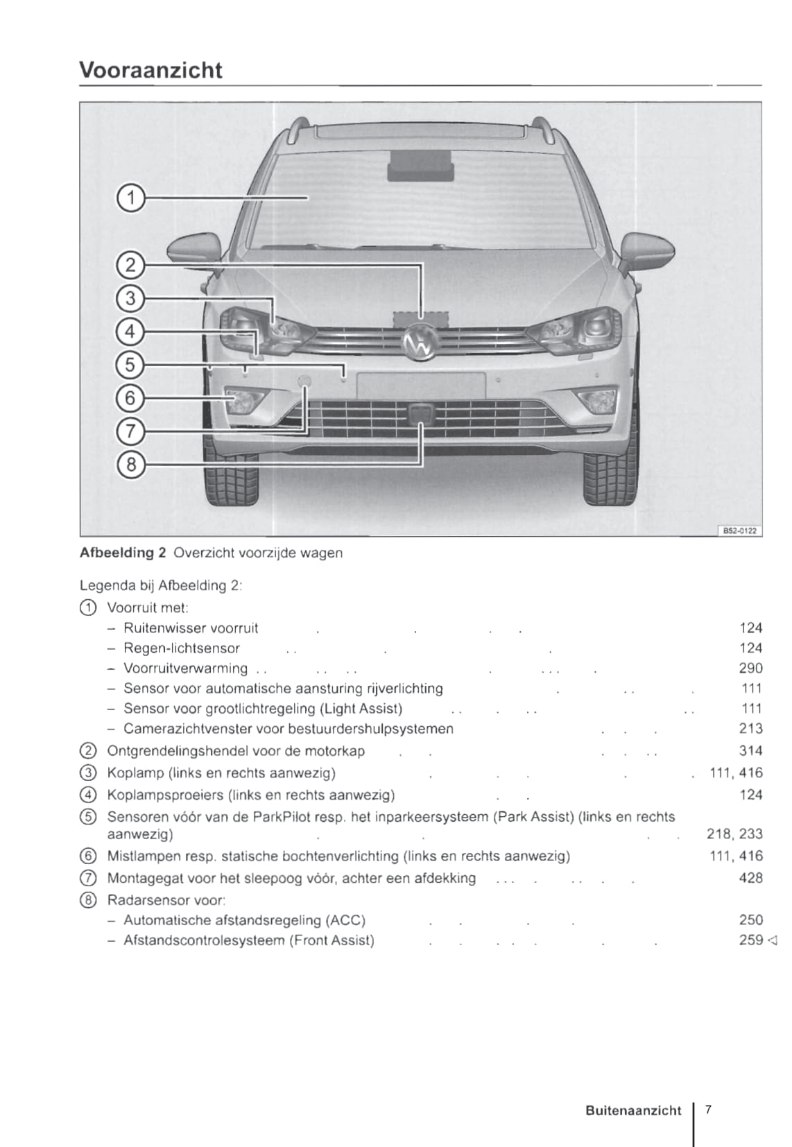 2014-2018 Volkswagen Golf Sportsvan Gebruikershandleiding | Nederlands