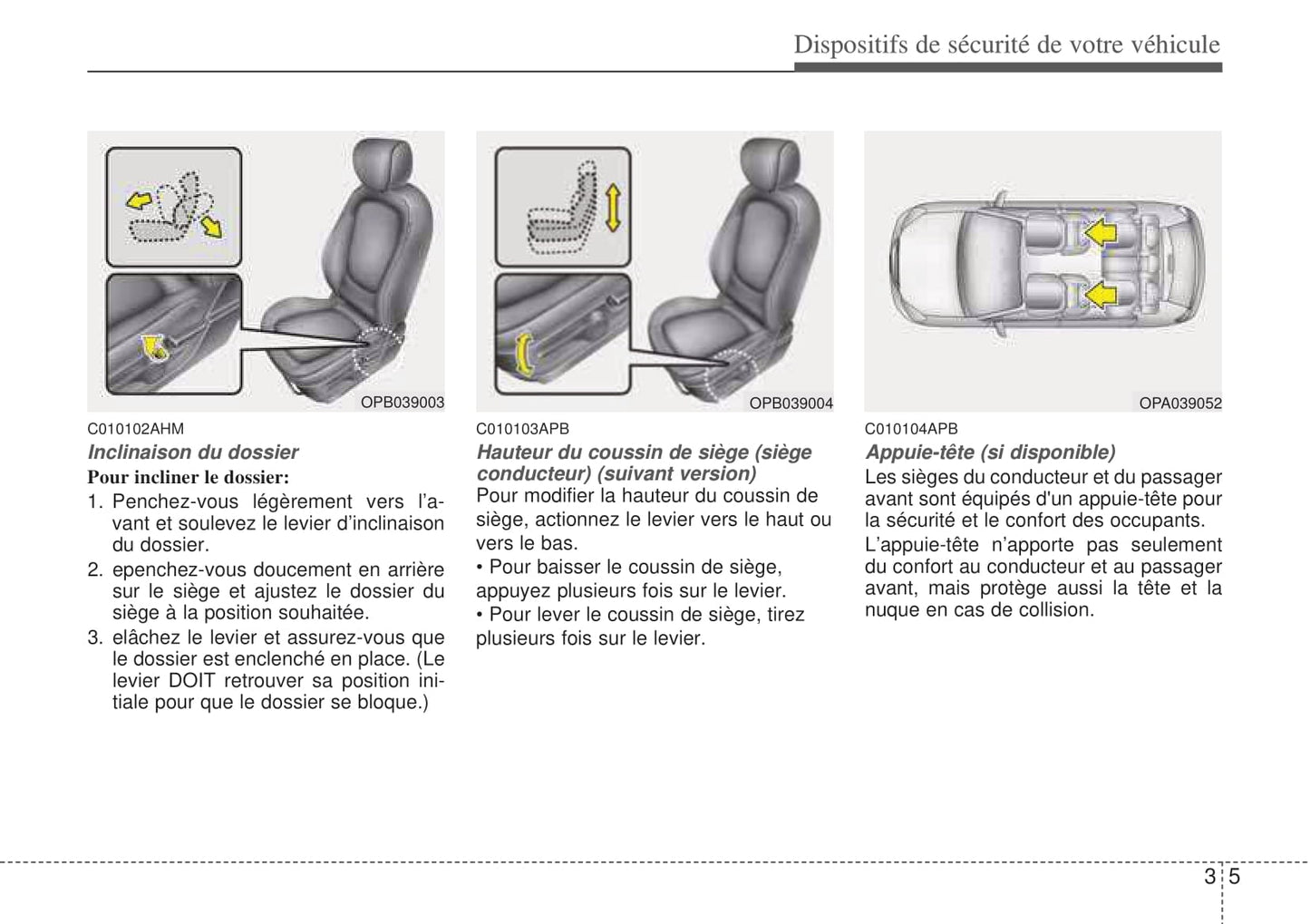 2008-2009 Hyundai i20 Gebruikershandleiding | Frans