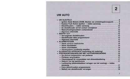 2009-2019 Dodge/Ram Ram Truck 1500/Ram Truck 2500/Ram Truck 3500 Manuel du propriétaire | Néerlandais