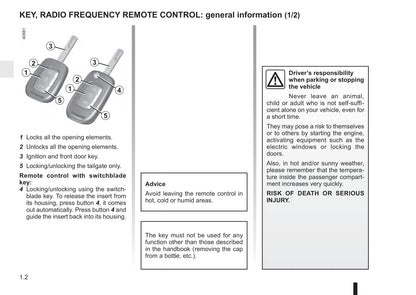 2016-2017 Renault Scénic/Grand Scénic Owner's Manual | English