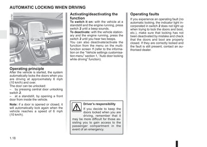 2016-2017 Renault Scénic/Grand Scénic Owner's Manual | English