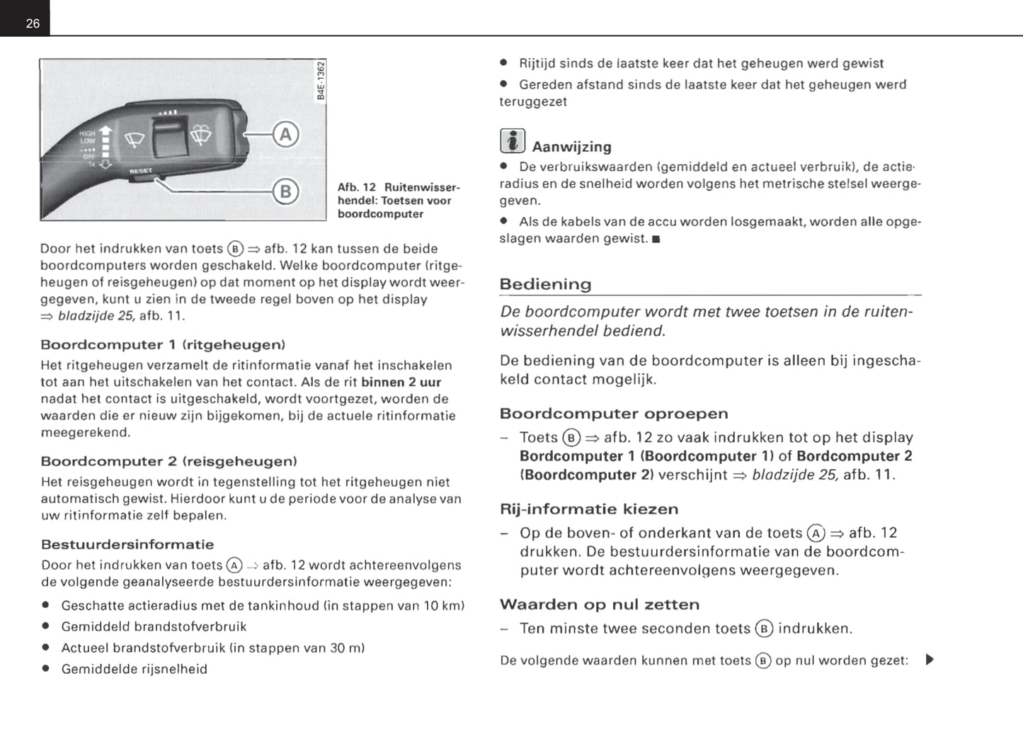 2007-2010 Audi A8 Owner's Manual | Dutch