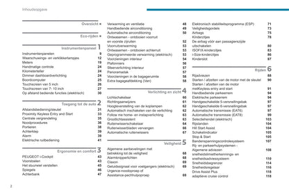 2021-2022 Peugeot 208/e-208 Gebruikershandleiding | Nederlands