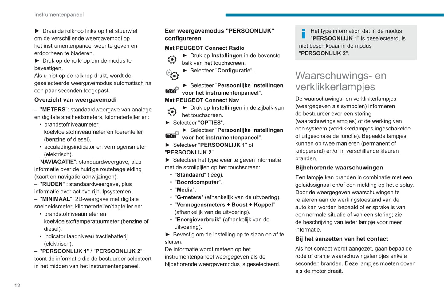 2021-2022 Peugeot 208/e-208 Gebruikershandleiding | Nederlands