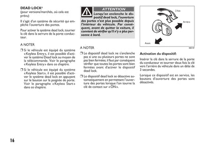 2013-2014 Fiat Sedici Gebruikershandleiding | Frans