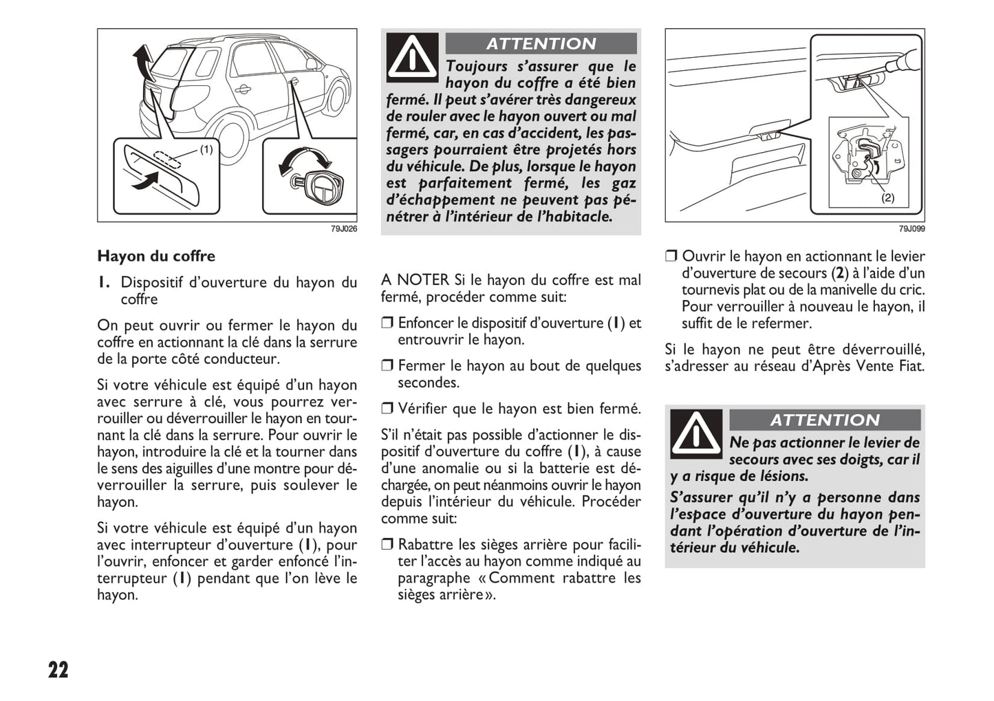 2013-2014 Fiat Sedici Gebruikershandleiding | Frans