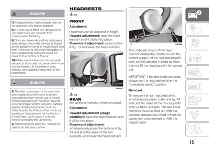 2014-2015 Fiat 500 Gebruikershandleiding | Engels