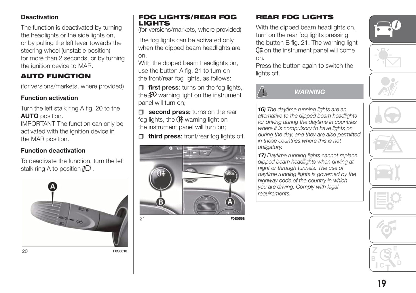 2014-2015 Fiat 500 Gebruikershandleiding | Engels