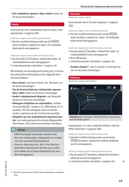 2015-2017 Audi A4 Limousine/A4 Avant Owner's Manual | Dutch