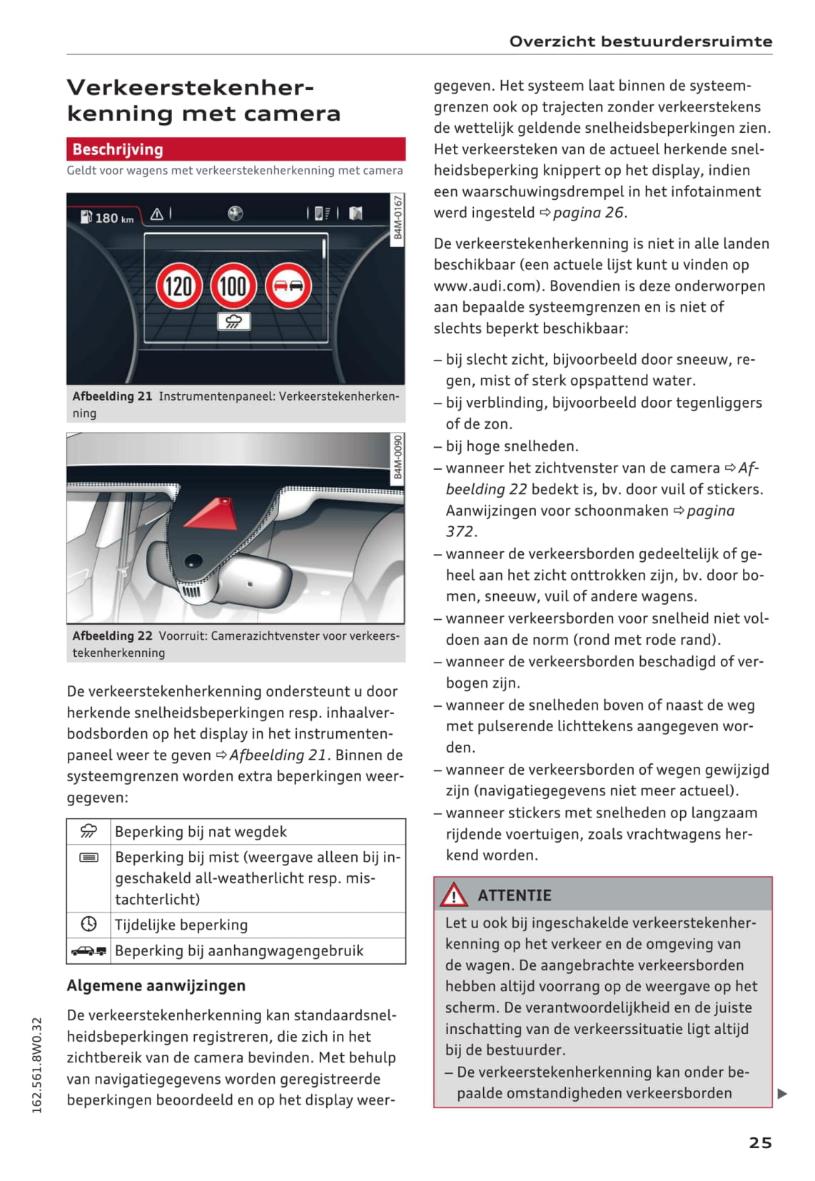 2015-2017 Audi A4 Limousine/A4 Avant Owner's Manual | Dutch