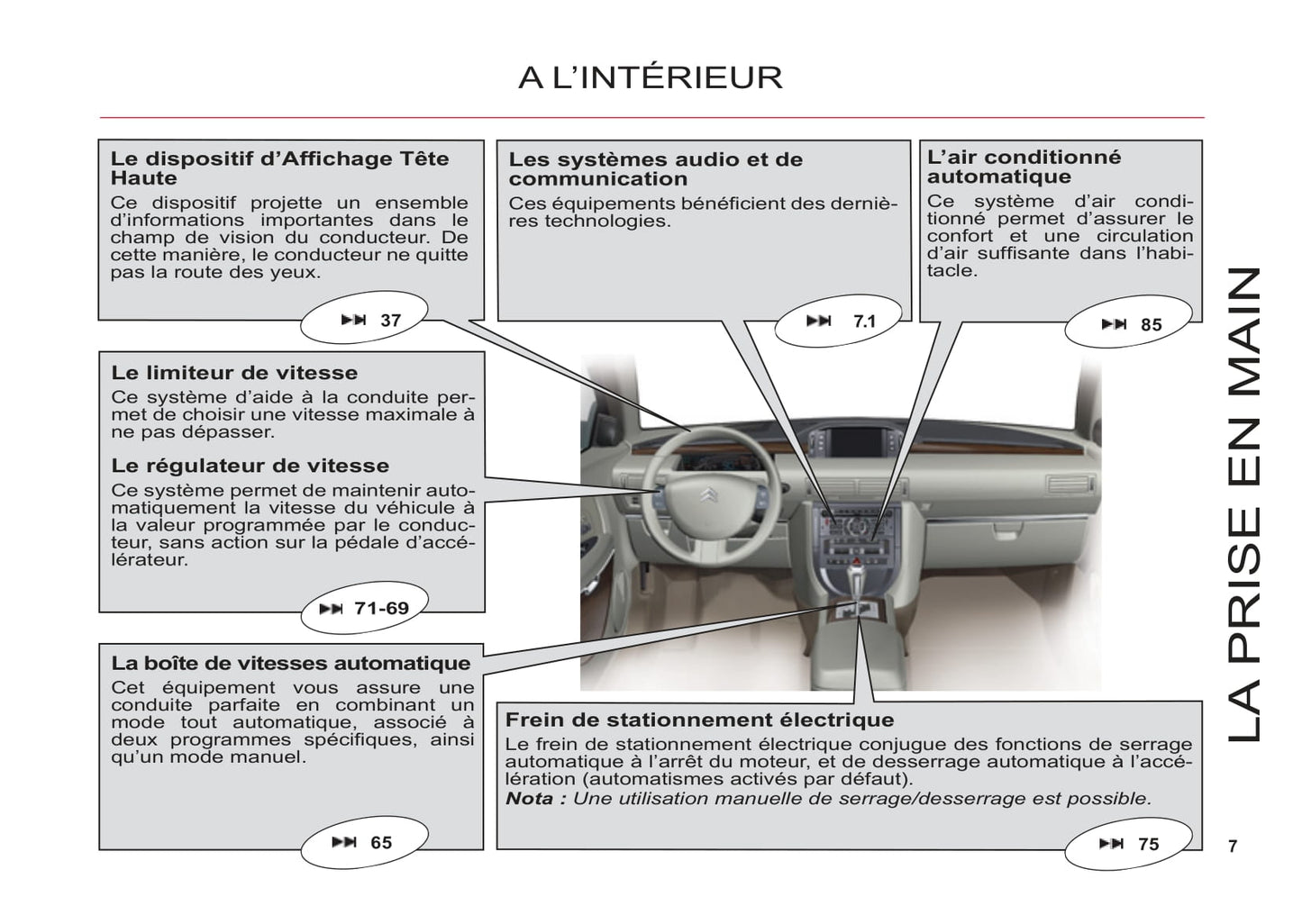 2011-2012 Citroën C6 Owner's Manual | French