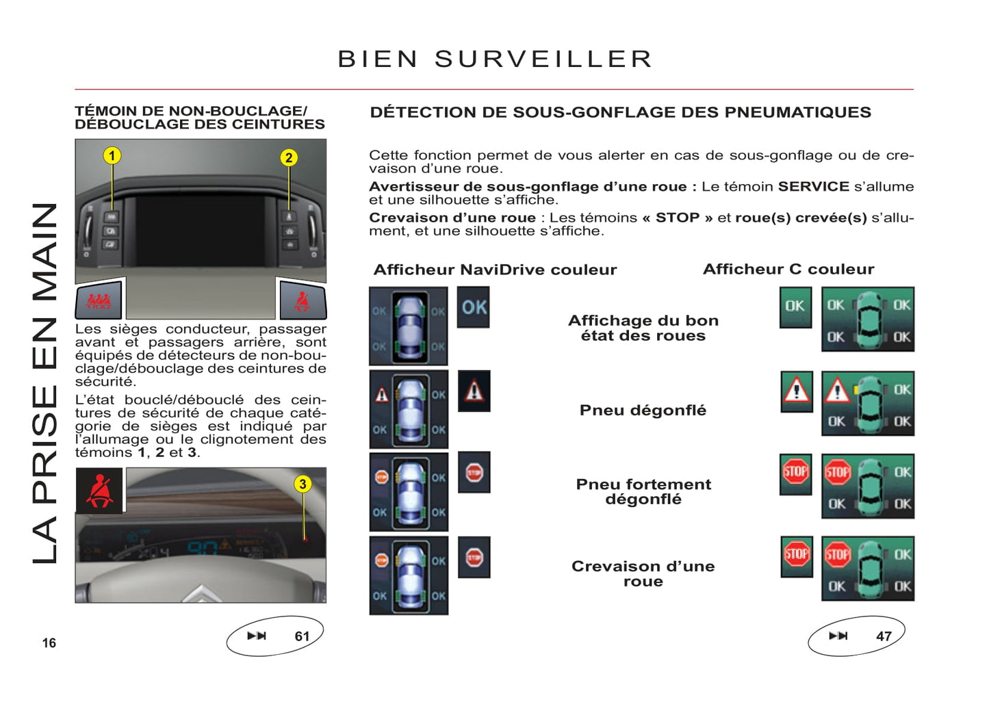 2011-2012 Citroën C6 Owner's Manual | French