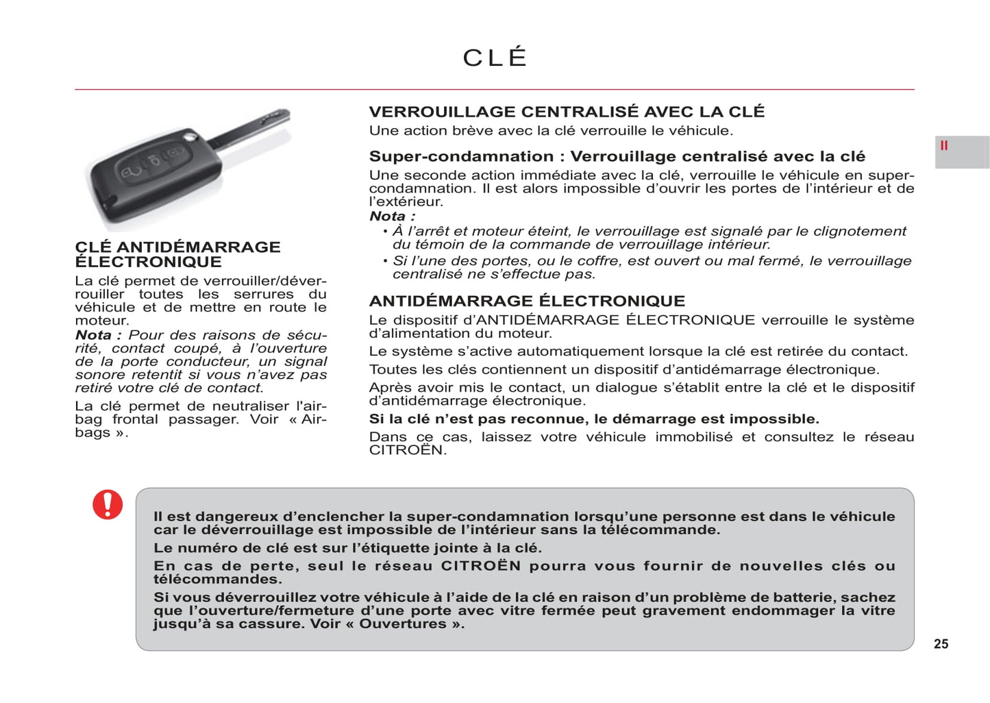 2011-2012 Citroën C6 Owner's Manual | French