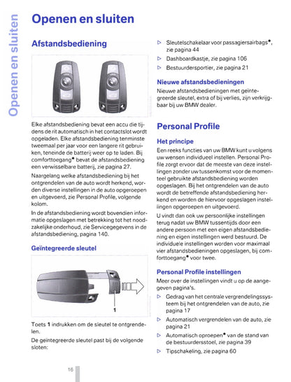 2011-2012 BMW 3 Series Coupé/3 Series Cabrio Owner's Manual | Dutch