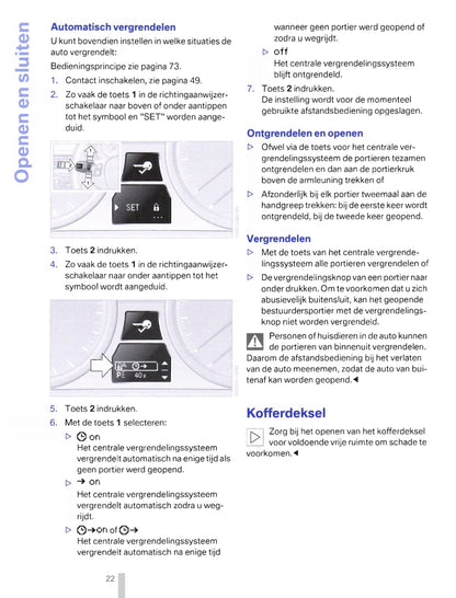 2011-2012 BMW 3 Series Coupé/3 Series Cabrio Owner's Manual | Dutch