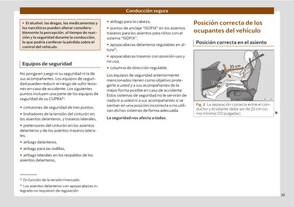 2021-2022 Cupra Ateca Owner's Manual | Spanish