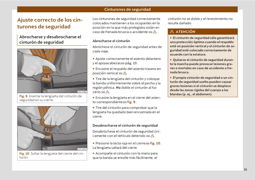 2021-2022 Cupra Ateca Owner's Manual | Spanish