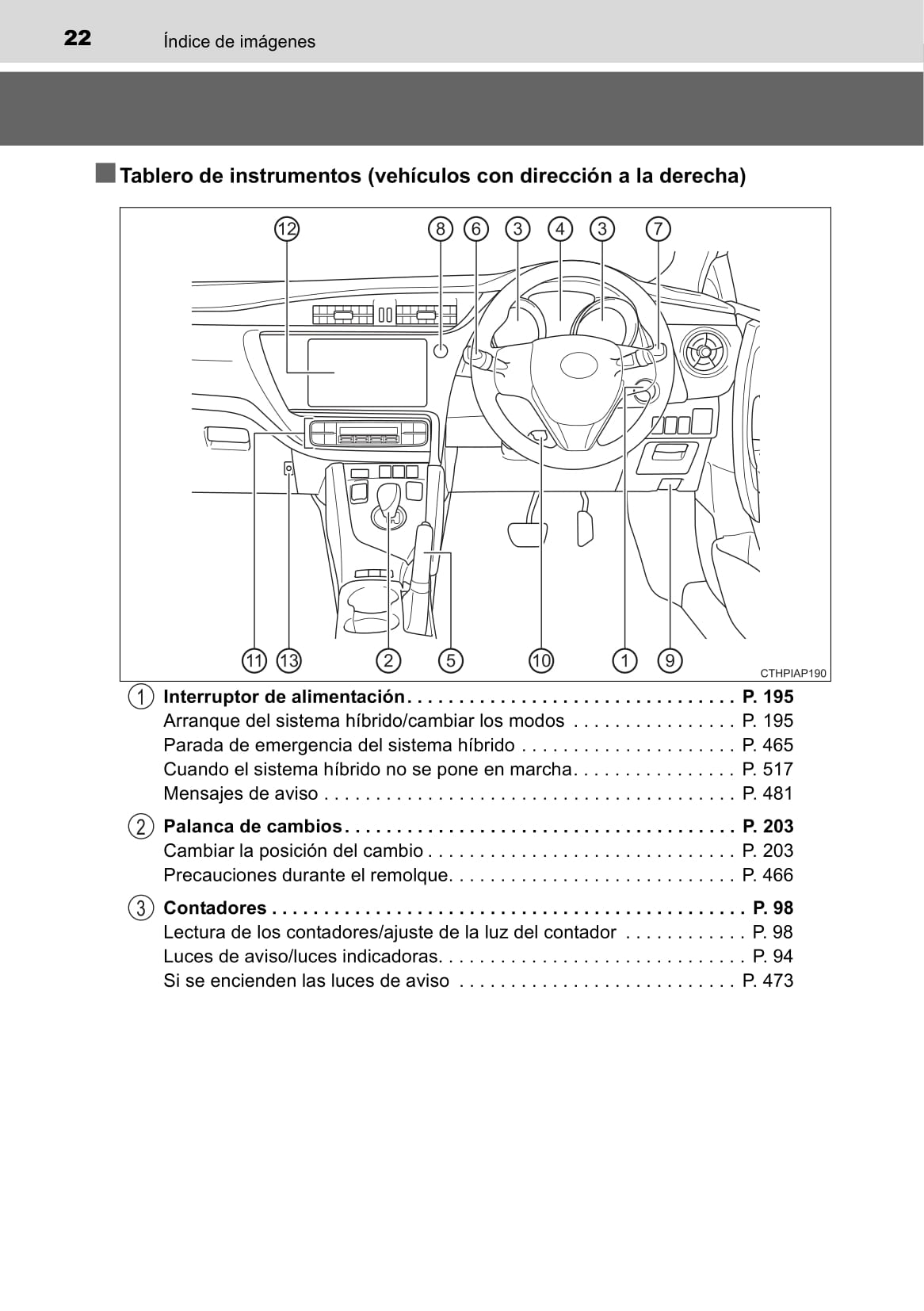 2015-2016 Toyota Auris Hybrid Touring Sports Owner's Manual | Spanish