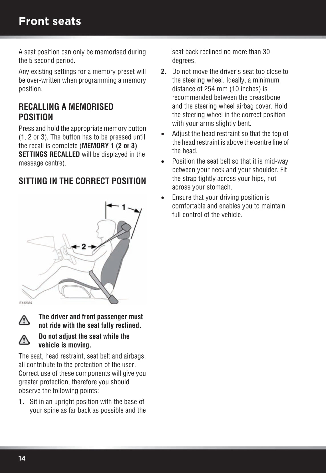 2014 Jaguar XK Owner's Manual | English