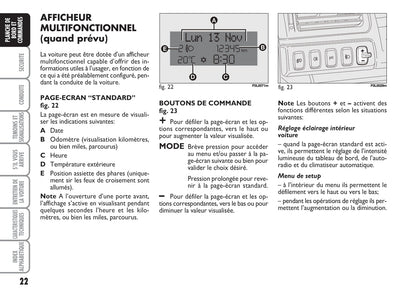 2008-2011 Fiat Croma Manuel du propriétaire | Français