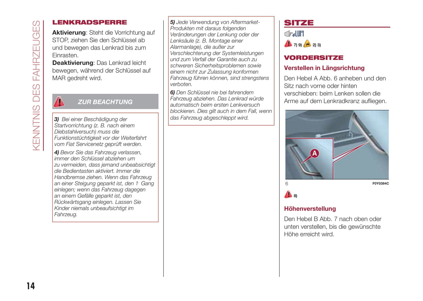 2017-2018 Fiat 500L Gebruikershandleiding | Duits