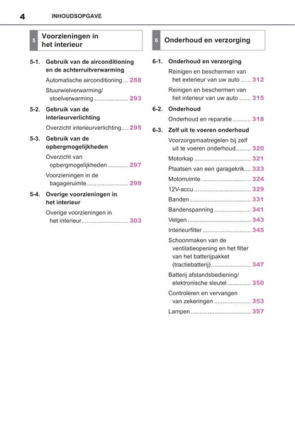 2021-2022 Toyota Yaris Hybrid Owner's Manual | Dutch