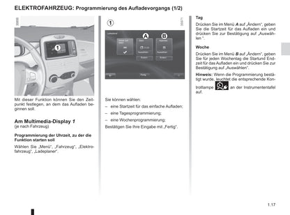 2018-2019 Renault Zoe Bedienungsanleitung | Deutsch