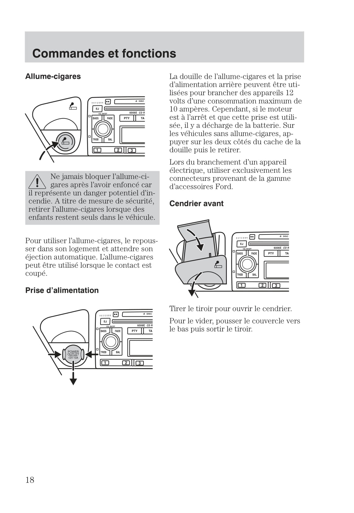 1999-2005 Ford Focus Gebruikershandleiding | Frans