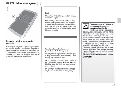 2019-2020 Renault Kadjar Owner's Manual | Polish