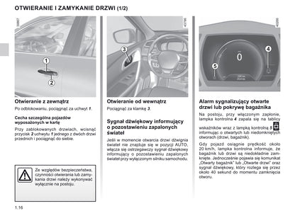 2019-2020 Renault Kadjar Owner's Manual | Polish