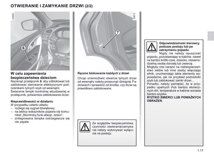 2019-2020 Renault Kadjar Owner's Manual | Polish