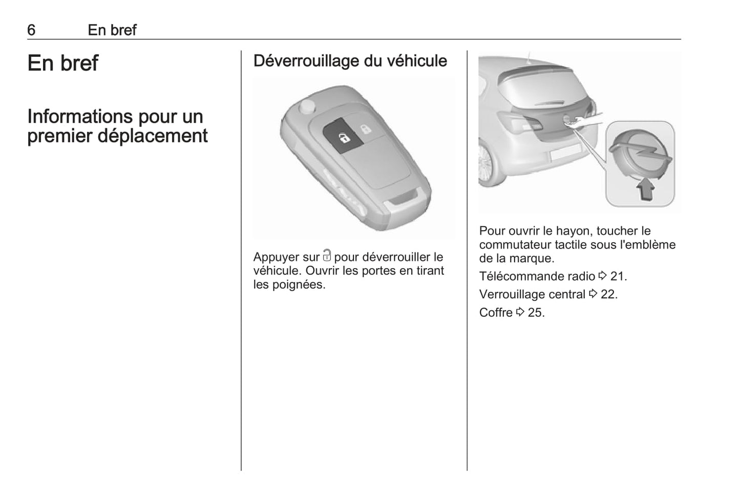 2018-2019 Opel Corsa Manuel du propriétaire | Français