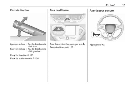 2018-2019 Opel Corsa Manuel du propriétaire | Français